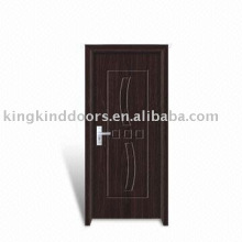 Precio competitivo PVC puerta JKD-613 MDF puerta con acabado de PVC para Interior sala